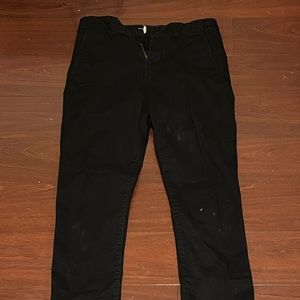 Hollister skinny fit stretch black pants